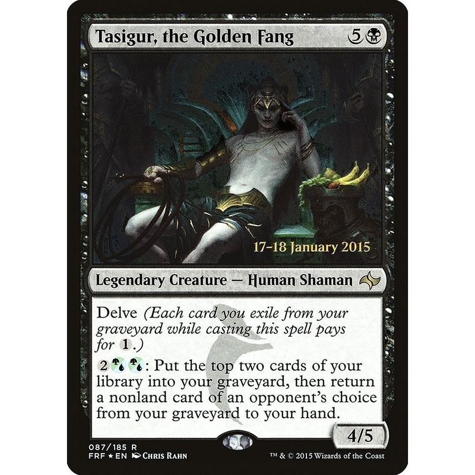 Image for Tasigur, the Golden Fang (87) (PRE) - Magic: The Gathering