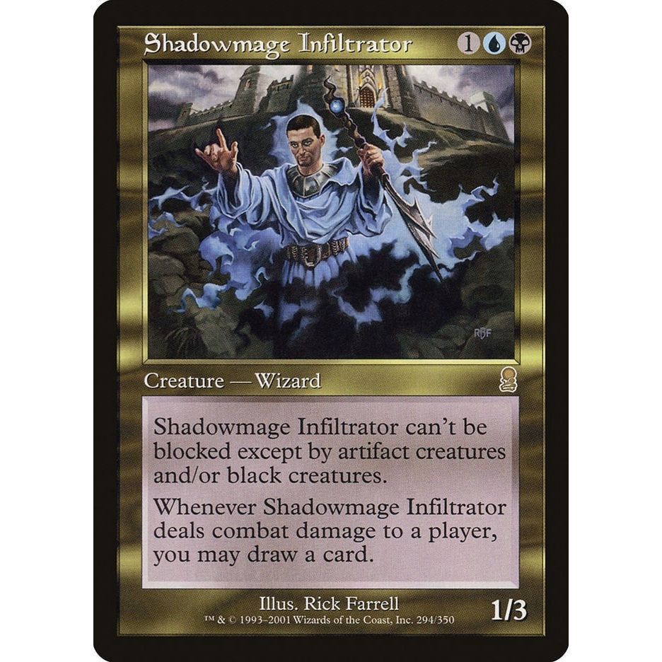 Image for Shadowmage Infiltrator (294) (ODY) - Magic: The Gathering