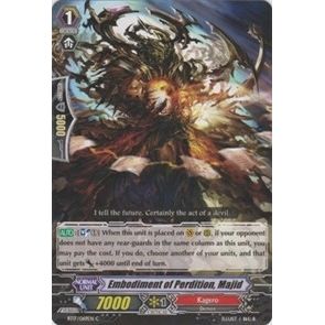 Image for Embodiment of Perdition, Majid (BT17/069EN) (BT17) - Cardfight Vanguard