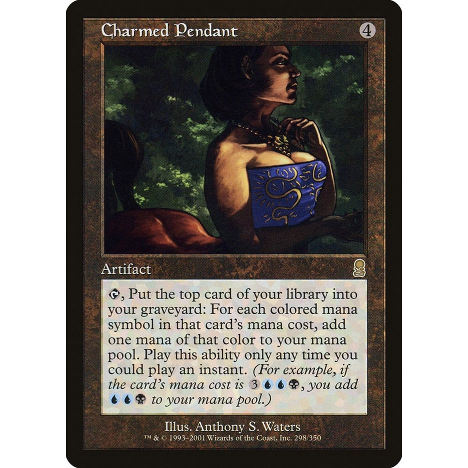 Image for Charmed Pendant (298) (ODY) - Magic: The Gathering