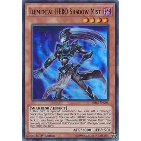 Image for Elemental HERO Shadow Mist (SDHS-EN001) (SDHS) - YuGiOh