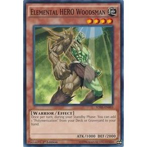 Image for Elemental HERO Woodsman (SDHS-EN003) (SDHS) - YuGiOh