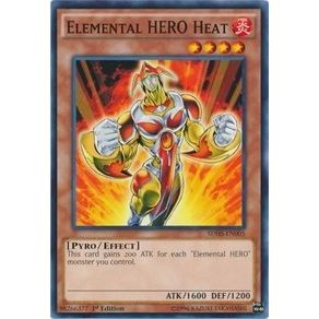 Image for Elemental HERO Heat (SDHS-EN005) (SDHS) - YuGiOh