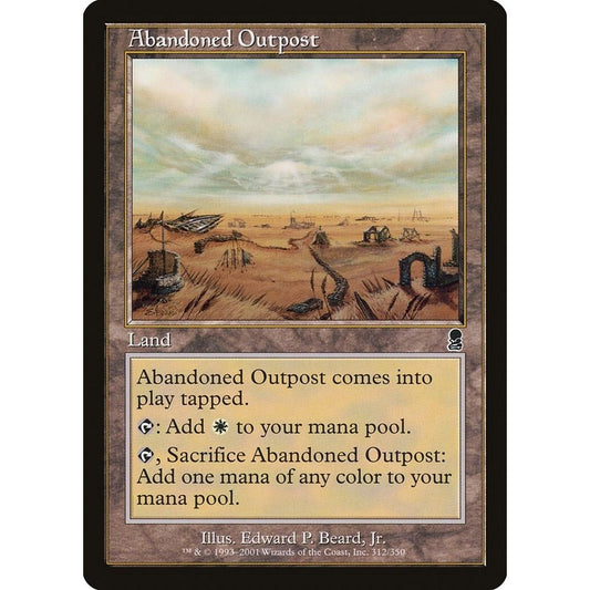 Image for Abandoned Outpost (312) (ODY) - Magic: The Gathering