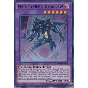 Image for Masked HERO Dark Law (SDHS-EN044) (SDHS) - YuGiOh
