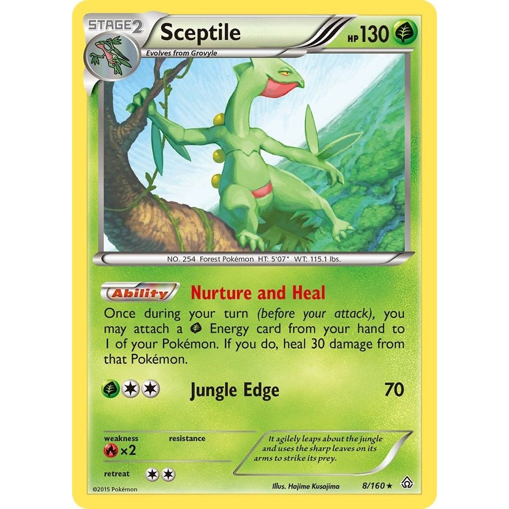 Image for Sceptile (8/160) (PRC) - Pokemon