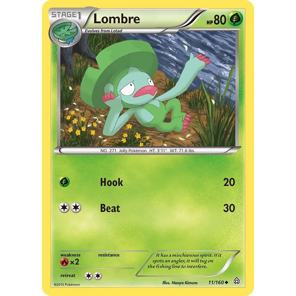 Image for Lombre (11/160) (PRC) - Pokemon