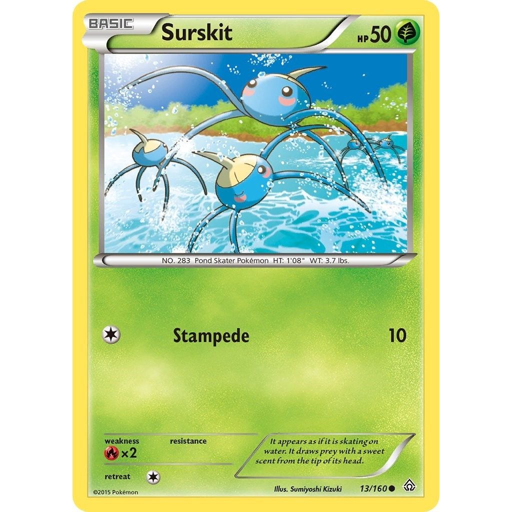 Image for Surskit (13/160) (PRC) - Pokemon