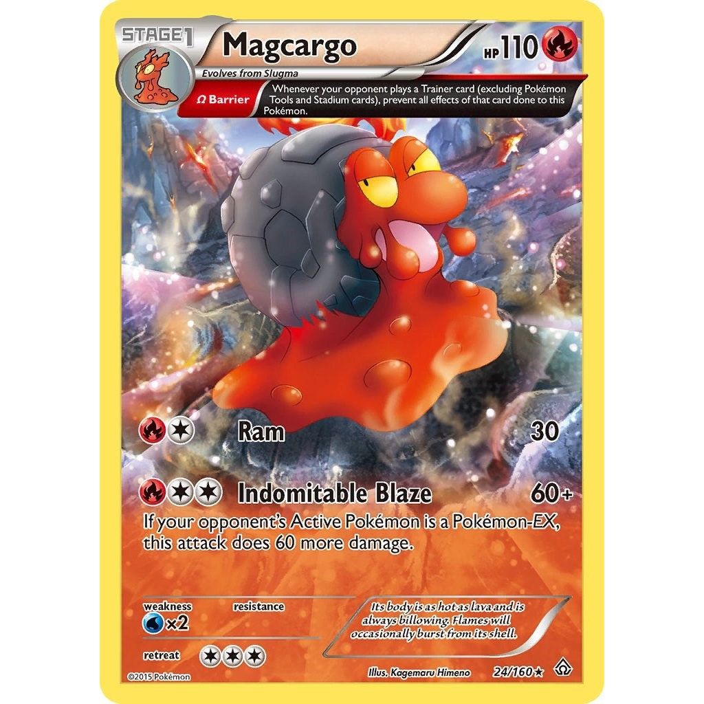 Image for Magcargo (Omega) (24/160) (PRC) - Pokemon