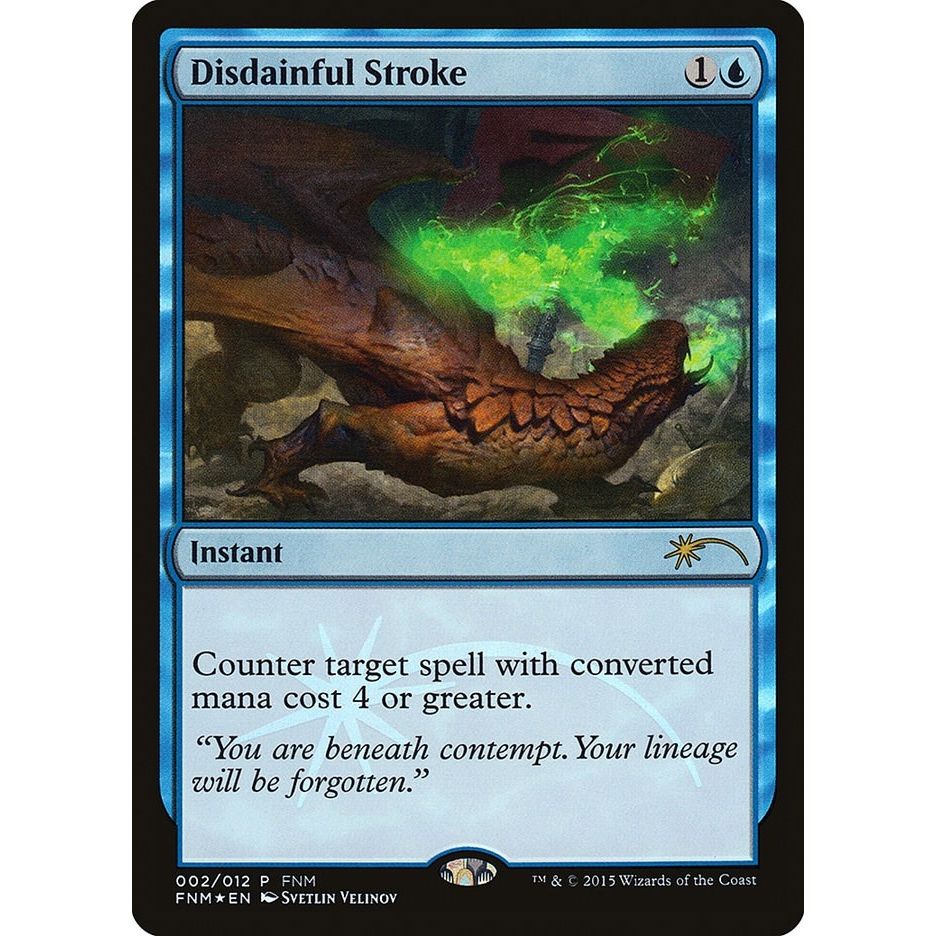 Image for Disdainful Stroke (2) (FNM) - Magic: The Gathering