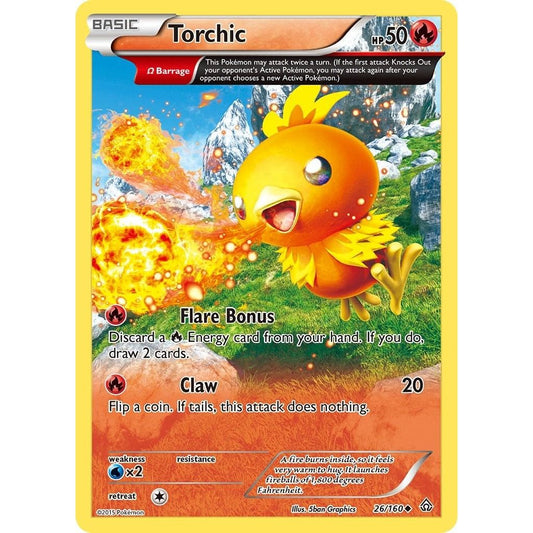 Image for Torchic (Omega) (26/160) (PRC) - Pokemon
