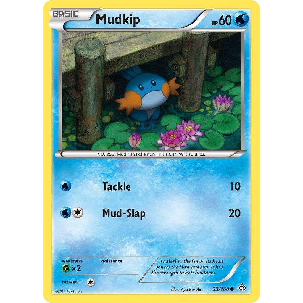 Image for Mudkip (33/160) (PRC) - Pokemon
