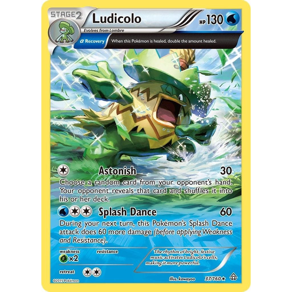 Image for Ludicolo (Alpha) (37/160) (PRC) - Pokemon