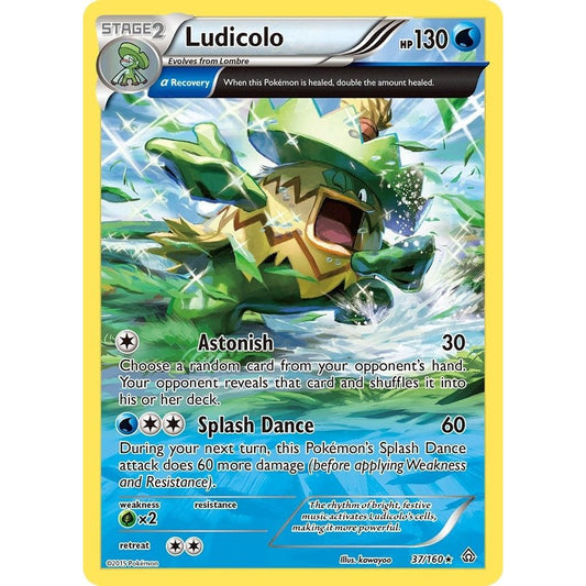 Image for Ludicolo (Alpha) (37/160) (PRC) - Pokemon