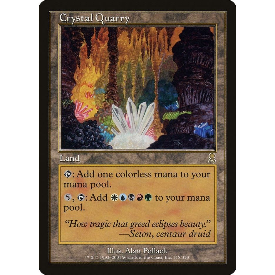 Image for Crystal Quarry (318) (ODY) - Magic: The Gathering