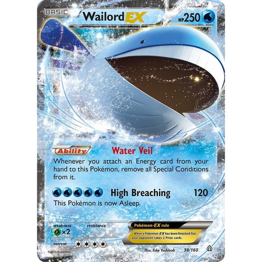 Image for Wailord EX (38/160) (PRC) - Pokemon