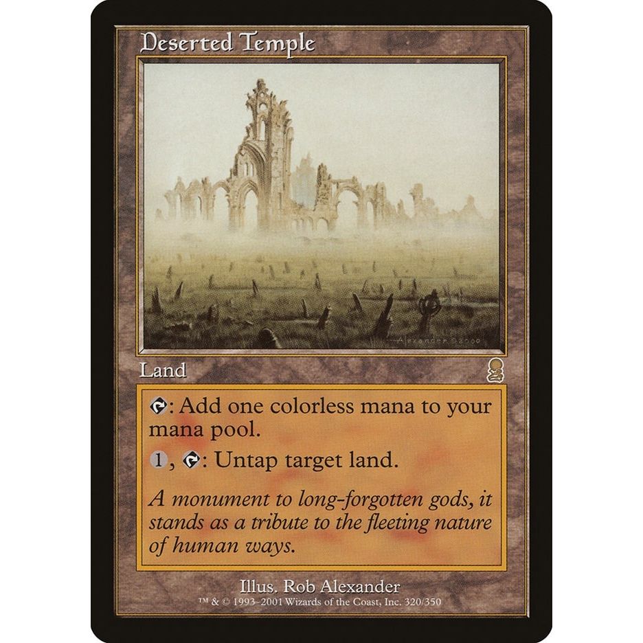 Image for Deserted Temple (320) (ODY) - Magic: The Gathering