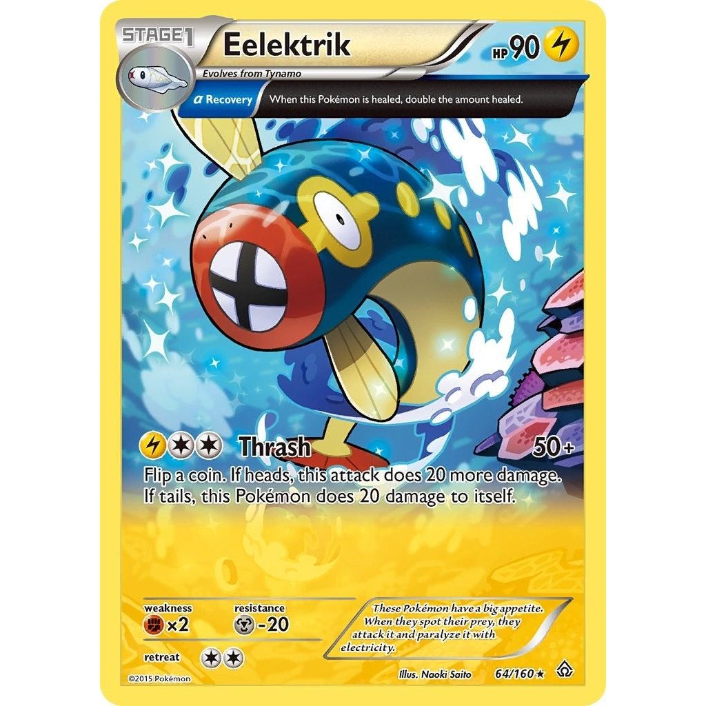 Image for Eelektrik (Alpha) (64/160) (PRC) - Pokemon