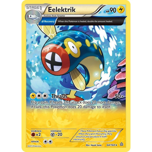 Image for Eelektrik (Alpha) (64/160) (PRC) - Pokemon
