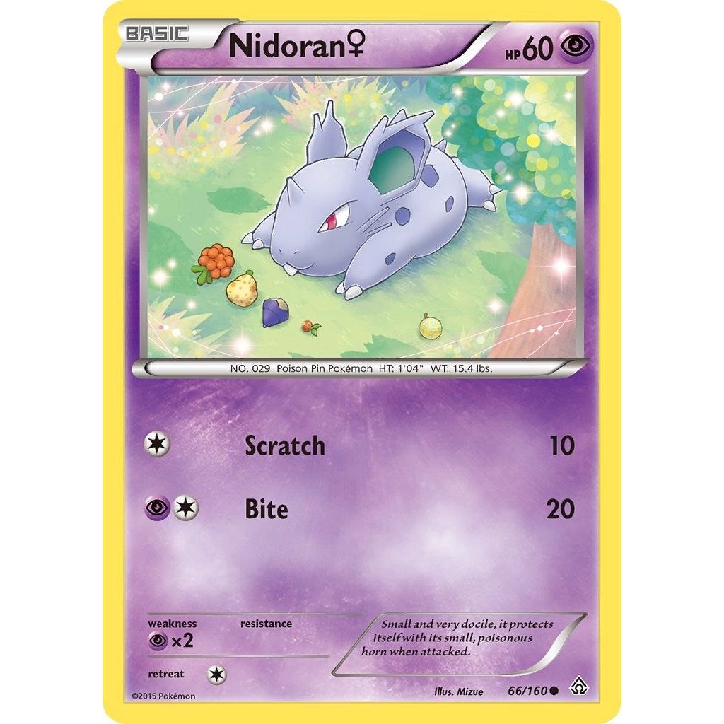 Image for Nidoran (F) (66/160) (PRC) - Pokemon