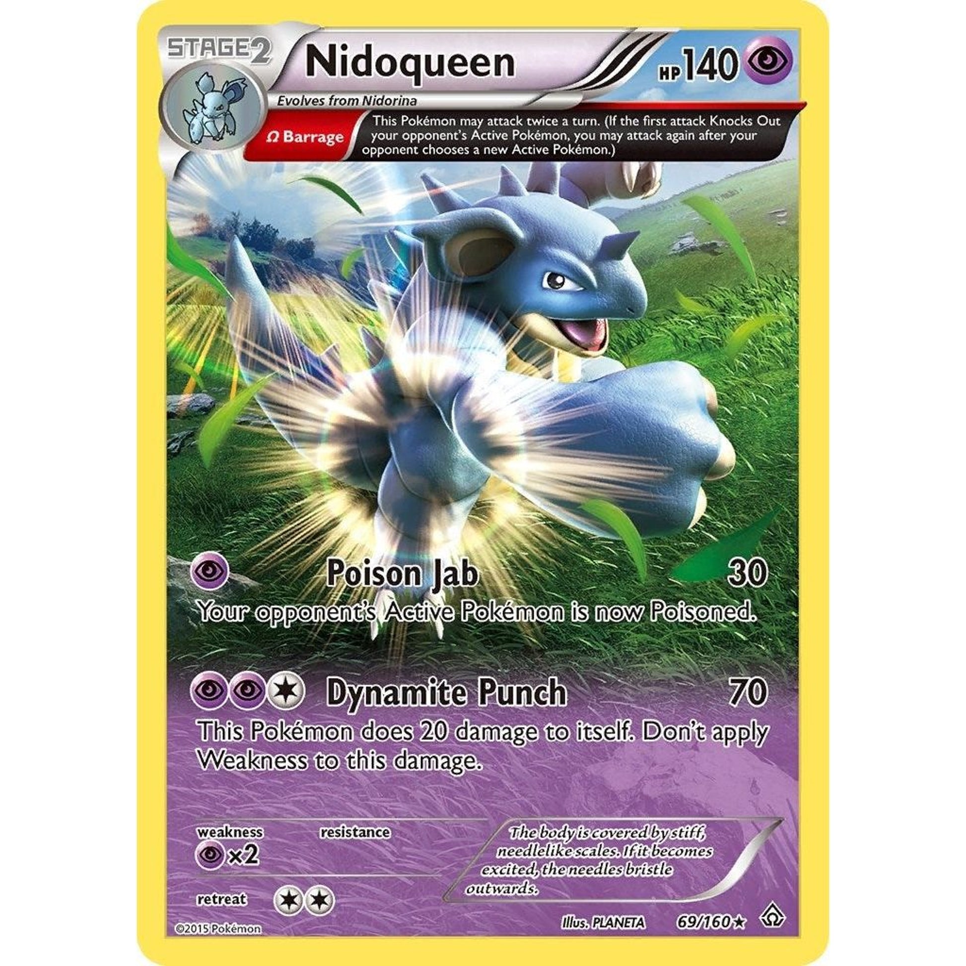 Image for Nidoqueen (Omega) (69/160) (PRC) - Pokemon