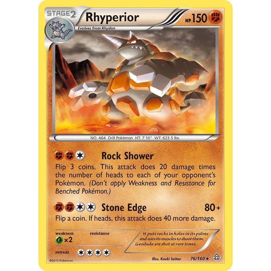 Image for Rhyperior (76/160) (PRC) - Pokemon