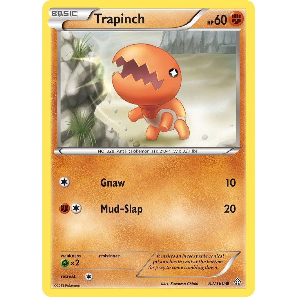 Image for Trapinch (82/160) (PRC) - Pokemon