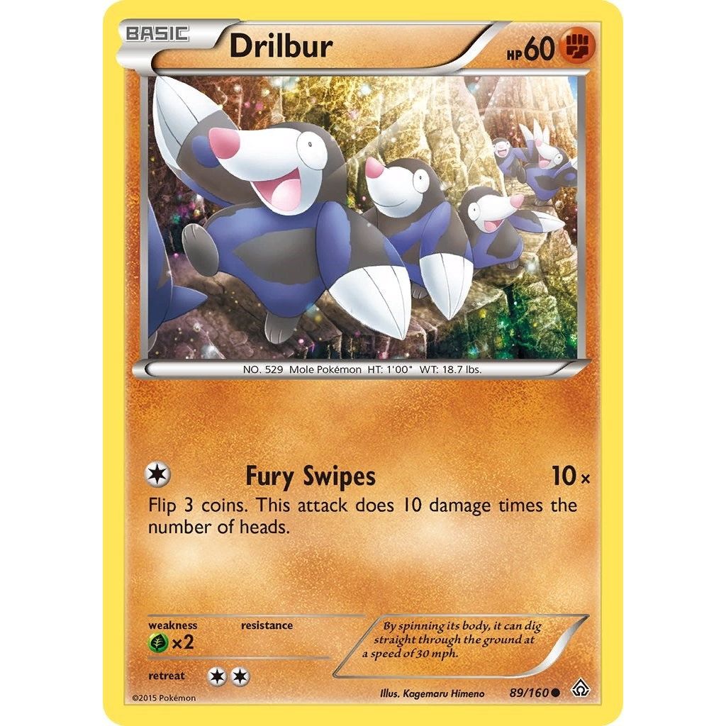 Image for Drilbur (89/160) (PRC) - Pokemon