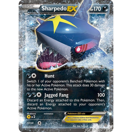 Image for Sharpedo EX (91/160) (PRC) - Pokemon