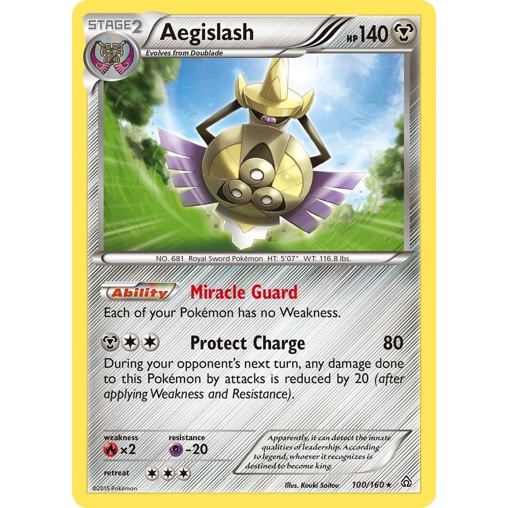 Image for Aegislash (100/160) (PRC) - Pokemon
