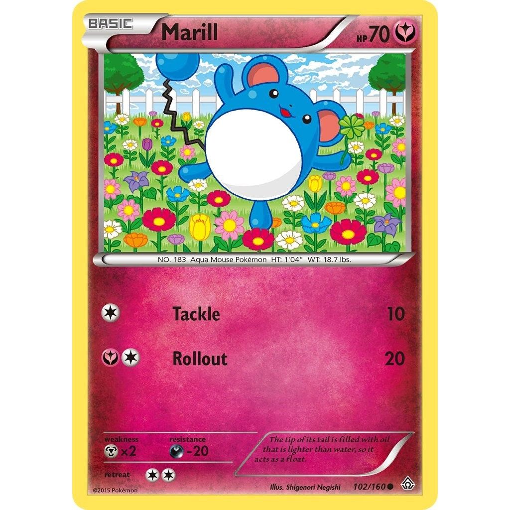 Image for Marill (102/160) (PRC) - Pokemon