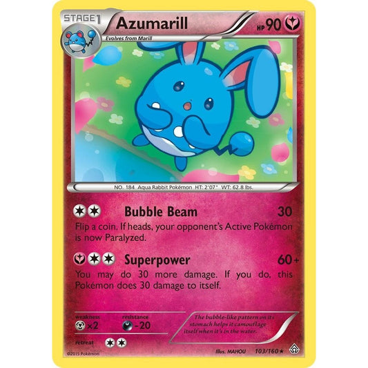 Image for Azumarill (103/160) (PRC) - Pokemon