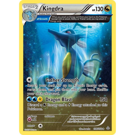 Image for Kingdra (Alpha) (108/160) (PRC) - Pokemon