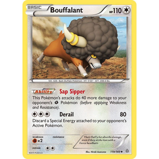 Image for Bouffalant (119/160) (PRC) - Pokemon