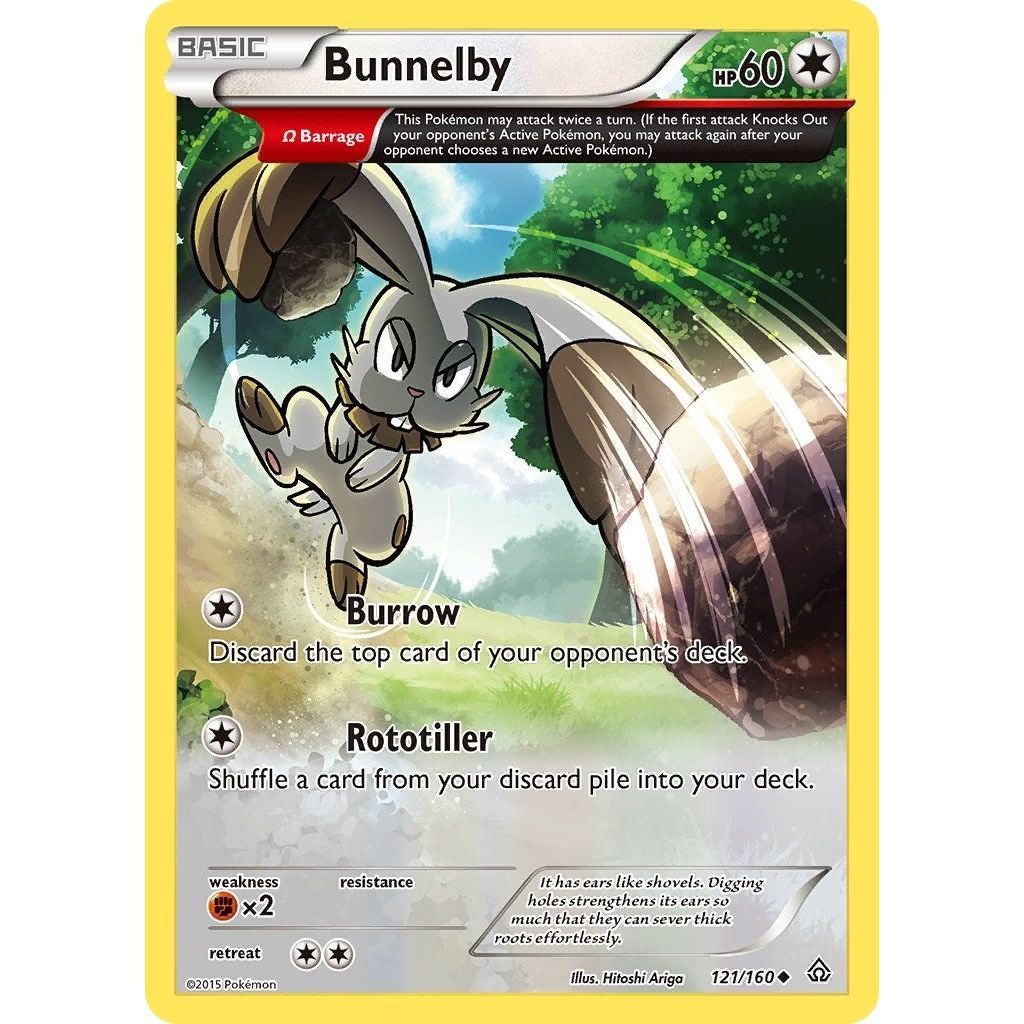 Image for Bunnelby (Omega) (121/160) (PRC) - Pokemon