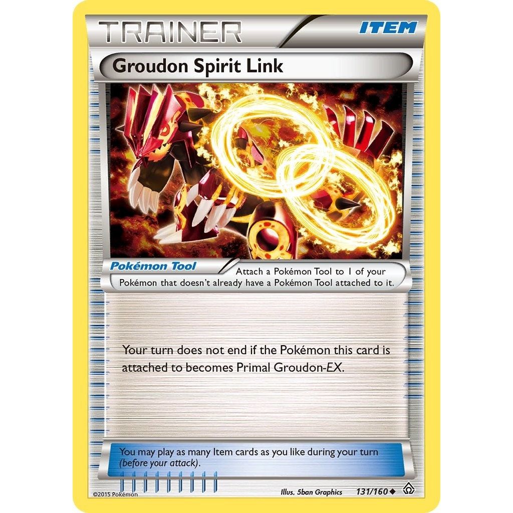 Image for Groudon Spirit Link (131/160) (PRC) - Pokemon
