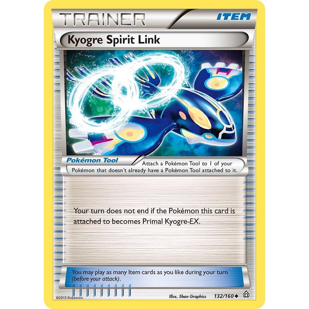 Image for Kyogre Spirit Link (132/160) (PRC) - Pokemon