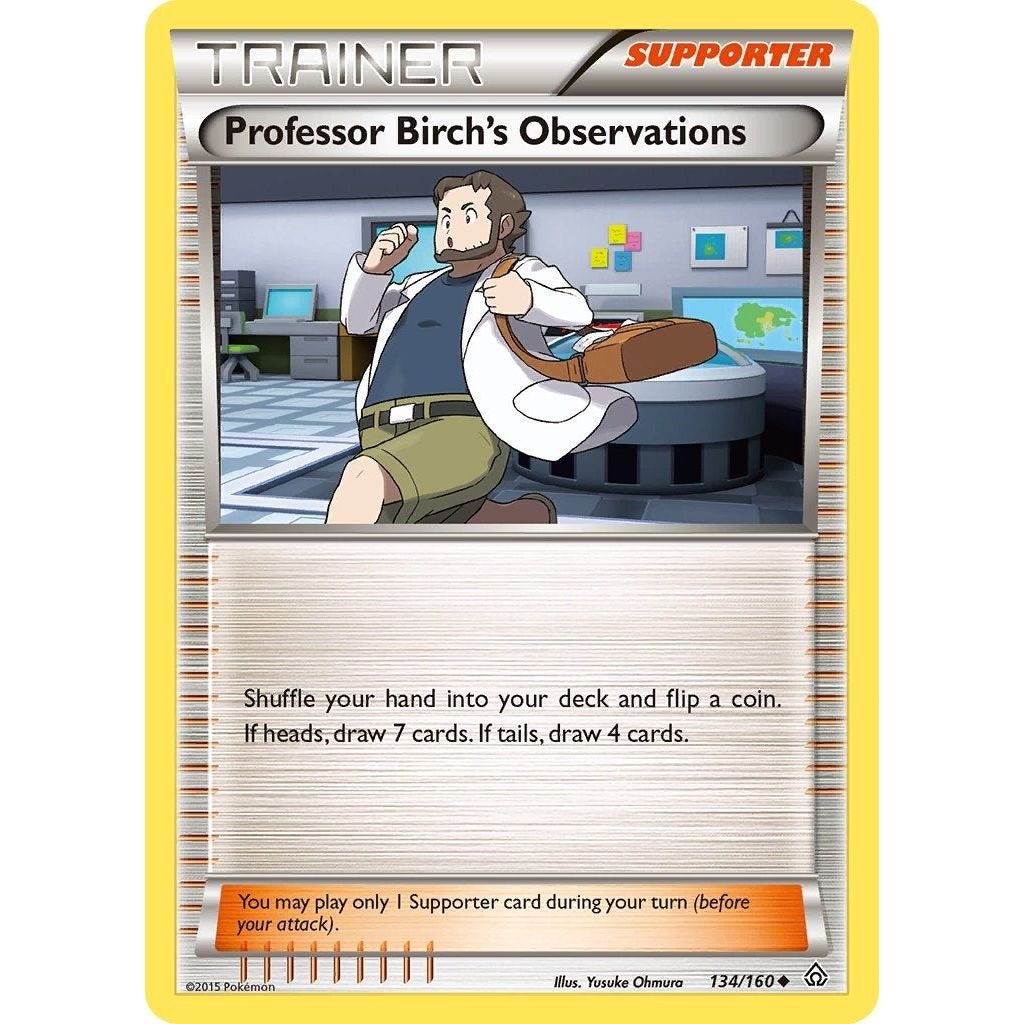 Image for Professor Birch's Observations (134/160) (PRC) - Pokemon