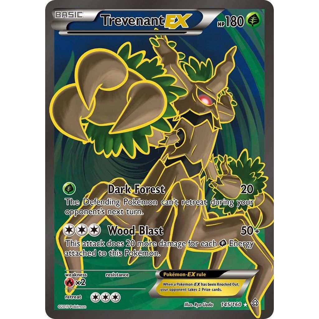 Image for Trevenant EX (145 Full Art) (145/160) (PRC) - Pokemon