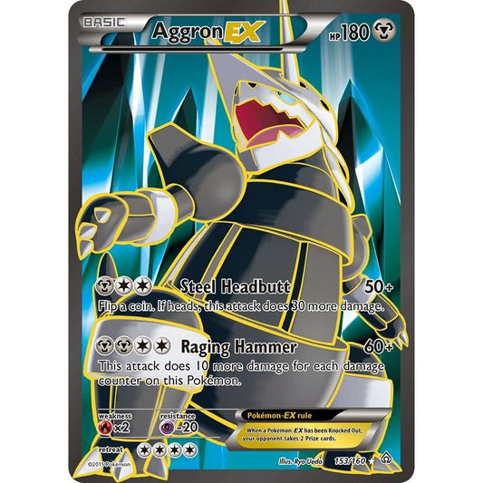 Image for Aggron EX (153 Full Art) (153/160) (PRC) - Pokemon
