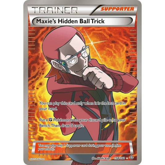 Image for Maxie's Hidden Ball Trick (158 Full Art) (158/160) (PRC) - Pokemon