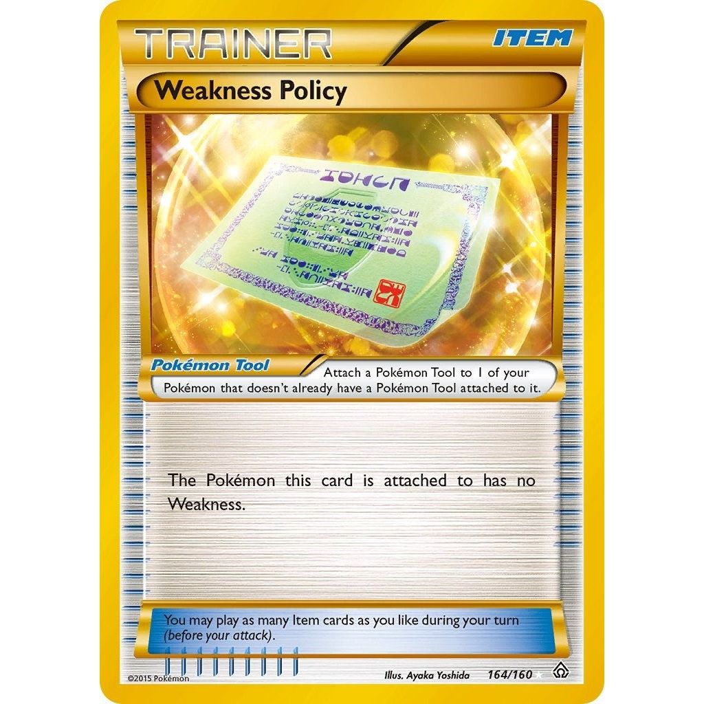Image for Weakness Policy (164 Secret Rare) (164/160) (PRC) - Pokemon
