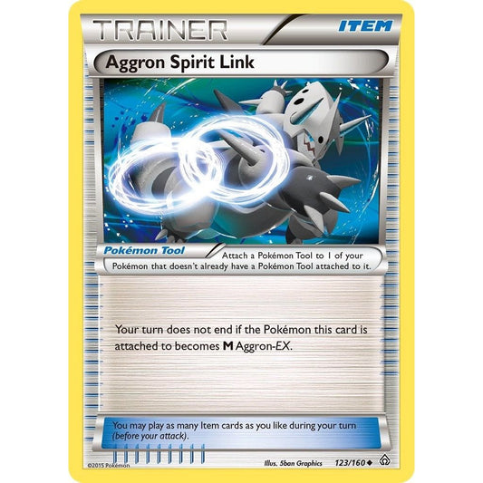 Image for Aggron Spirit Link (123/160) (PRC) - Pokemon