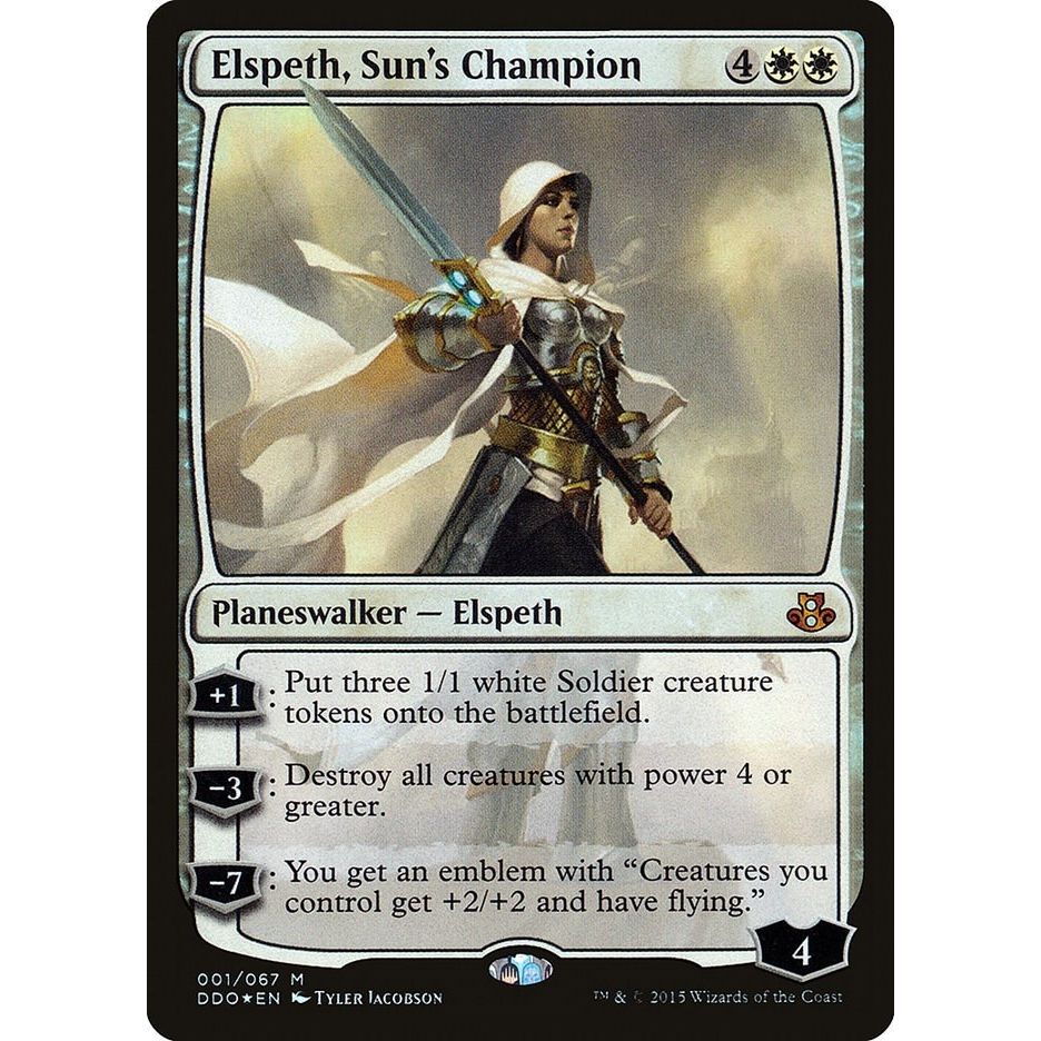 Image for Elspeth, Sun's Champion (1) (DDO) - Magic: The Gathering