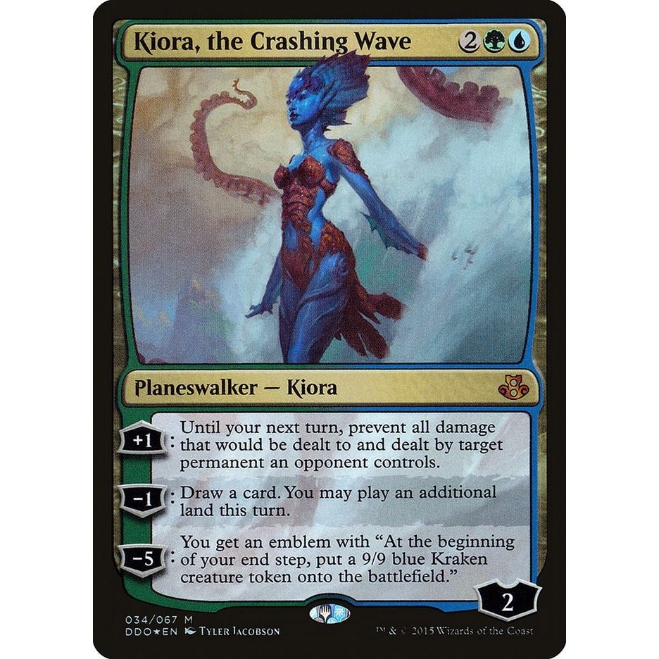 Image for Kiora, the Crashing Wave (34) (DDO) - Magic: The Gathering