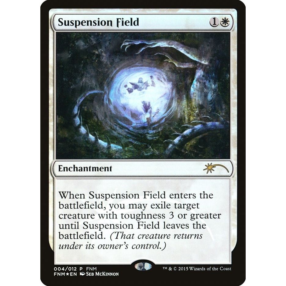 Image for Suspension Field (4) (FNM) - Magic: The Gathering
