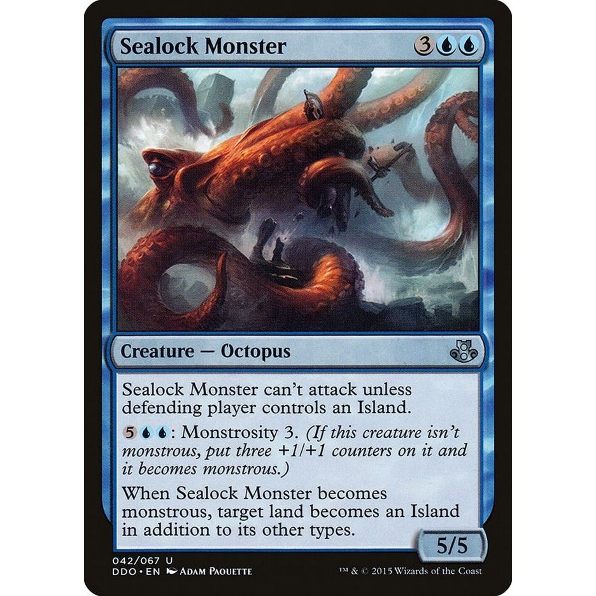 Image for Sealock Monster (42) (DDO) - Magic: The Gathering