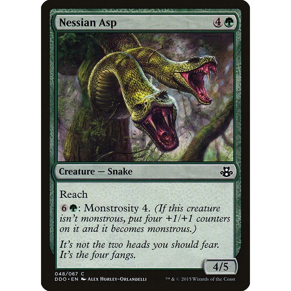Image for Nessian Asp (48) (DDO) - Magic: The Gathering
