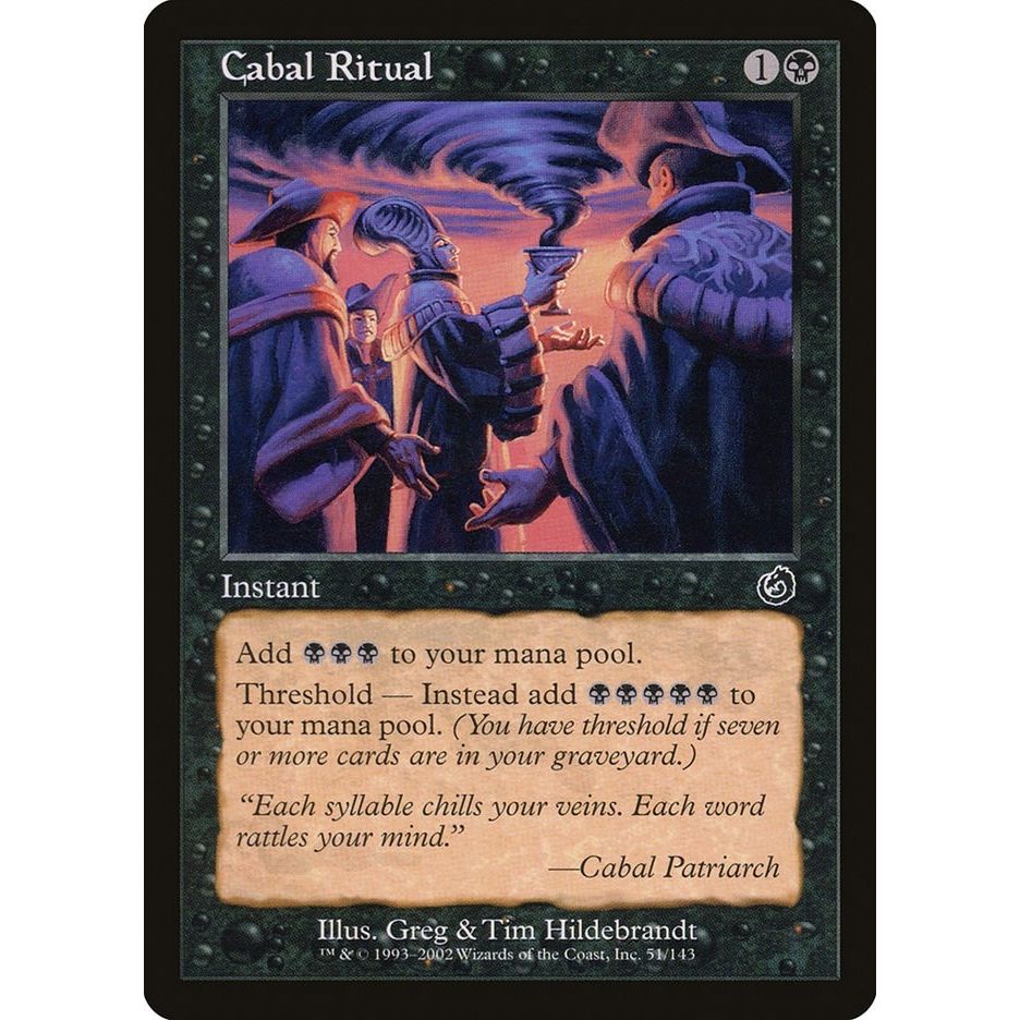 Image for Cabal Ritual (51) (TOR) - Magic: The Gathering