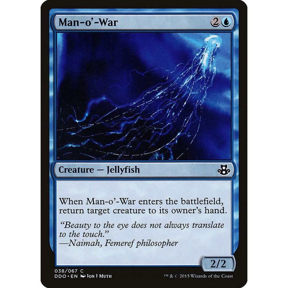 Image for Man-o'-War (38) (DDO) - Magic: The Gathering